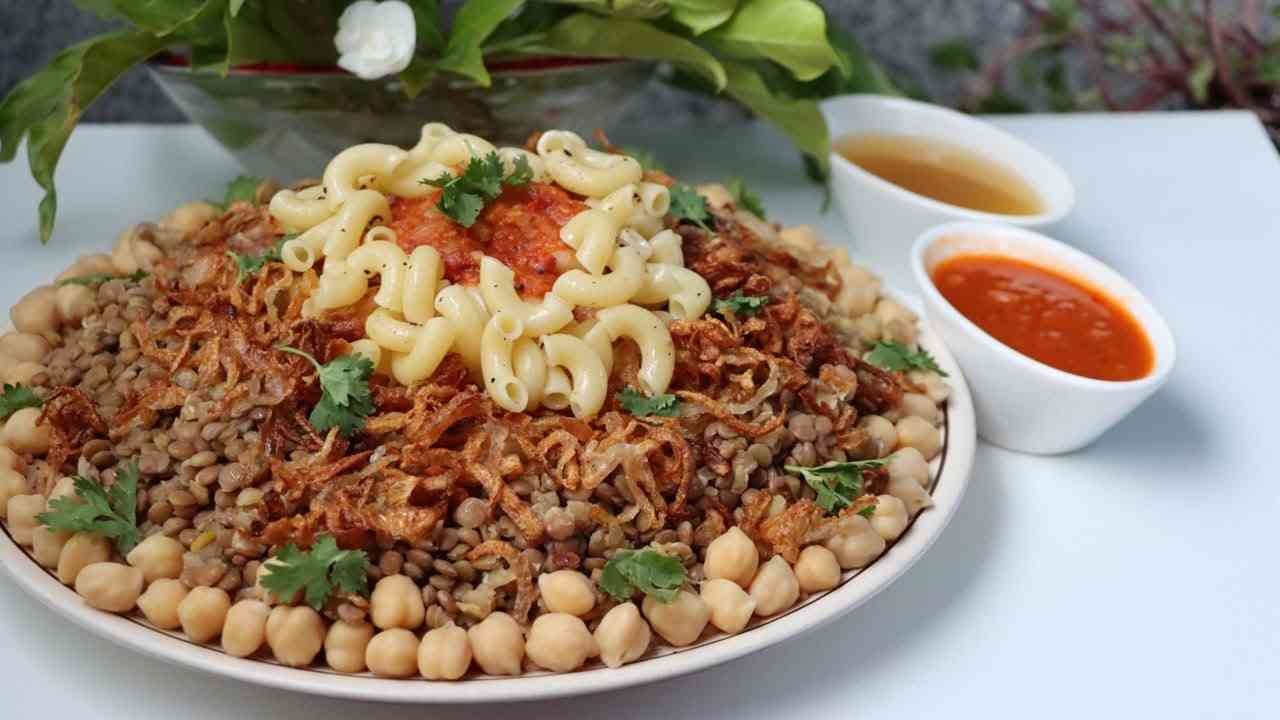 Koshari – Egyptian Street Food Classic - Middle Eastern Recipes